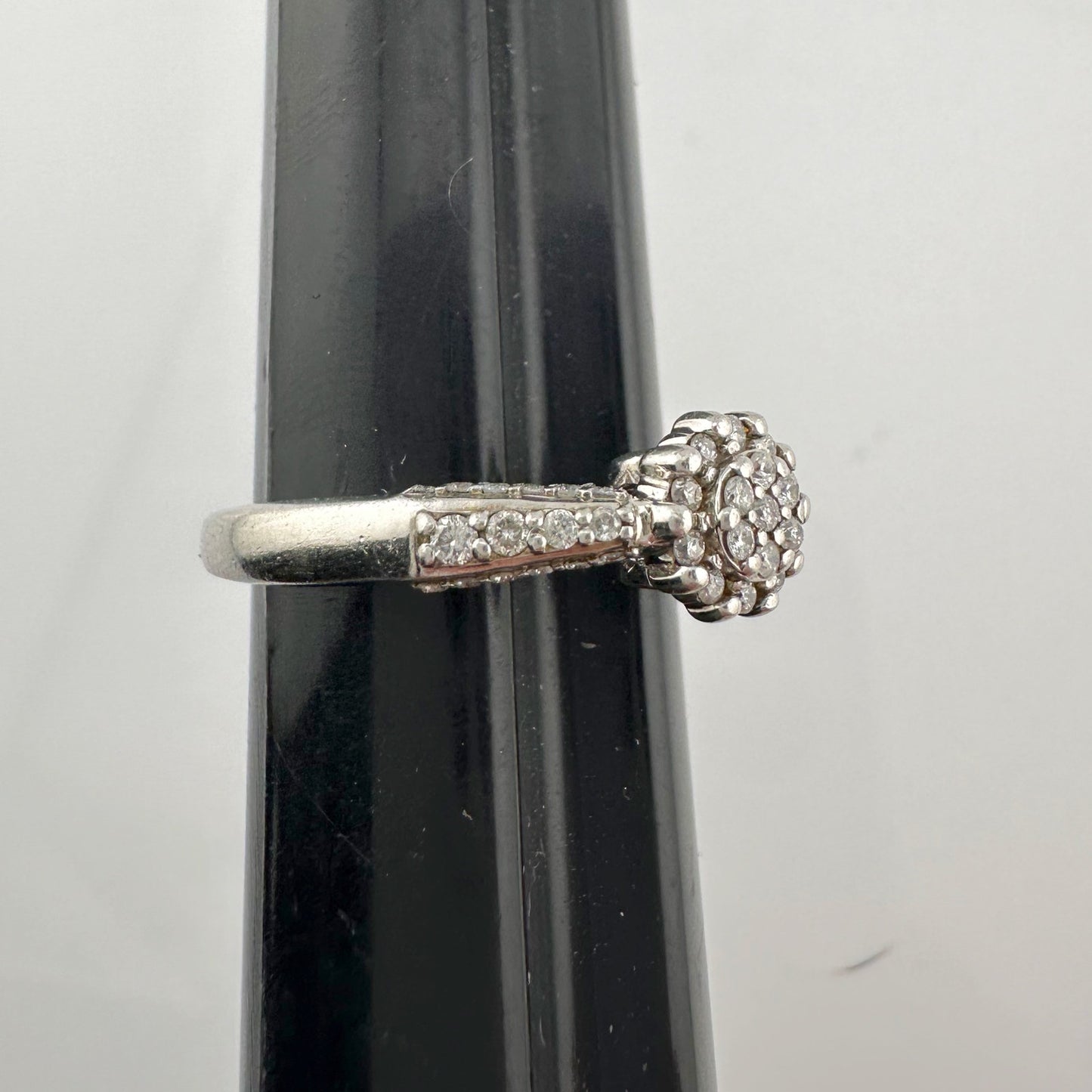 "Pure Love" 2/5 carat Natural Diamond Ring - Size 7