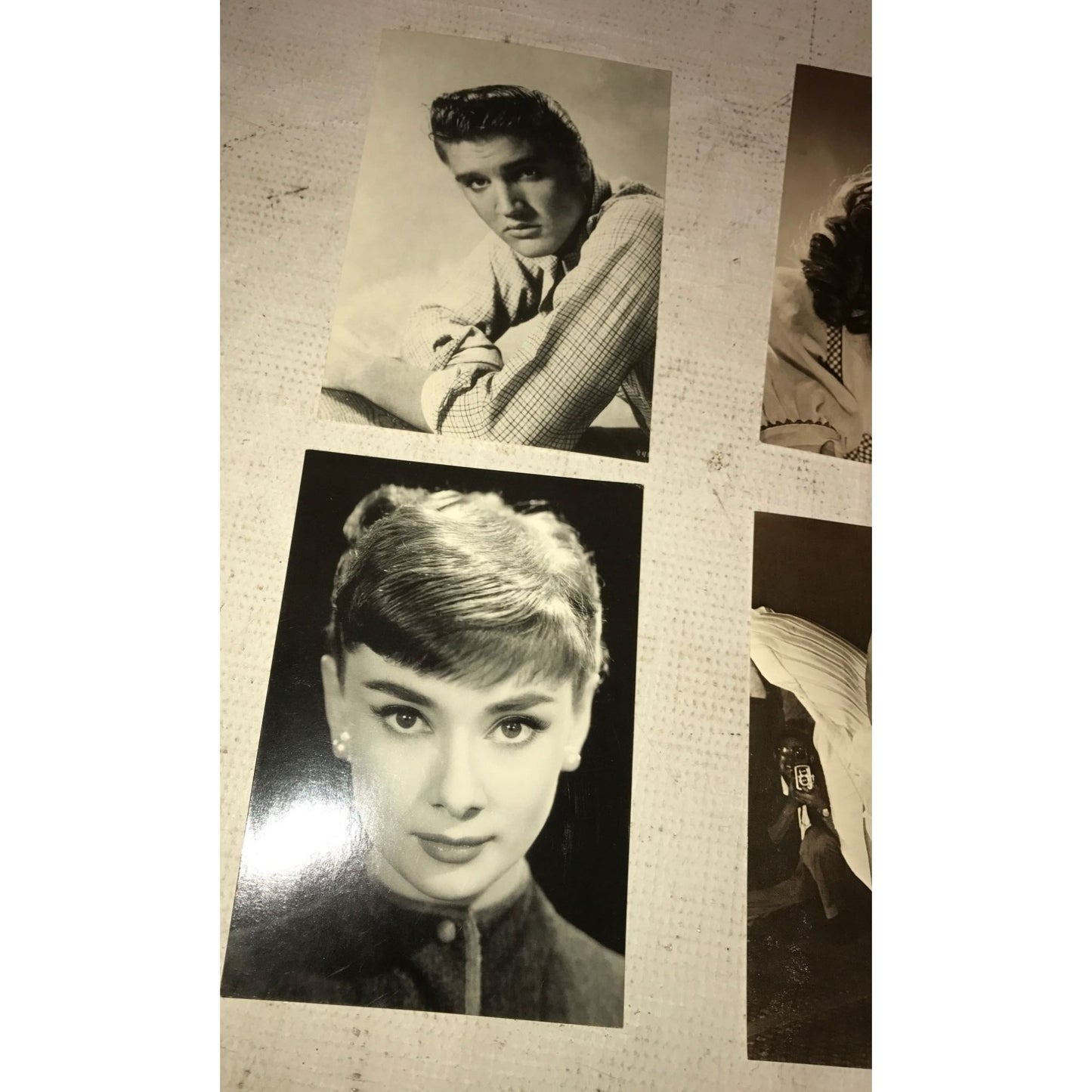 Vintage Collectible Hollywood Golden Era Black and White Headshot Postcards