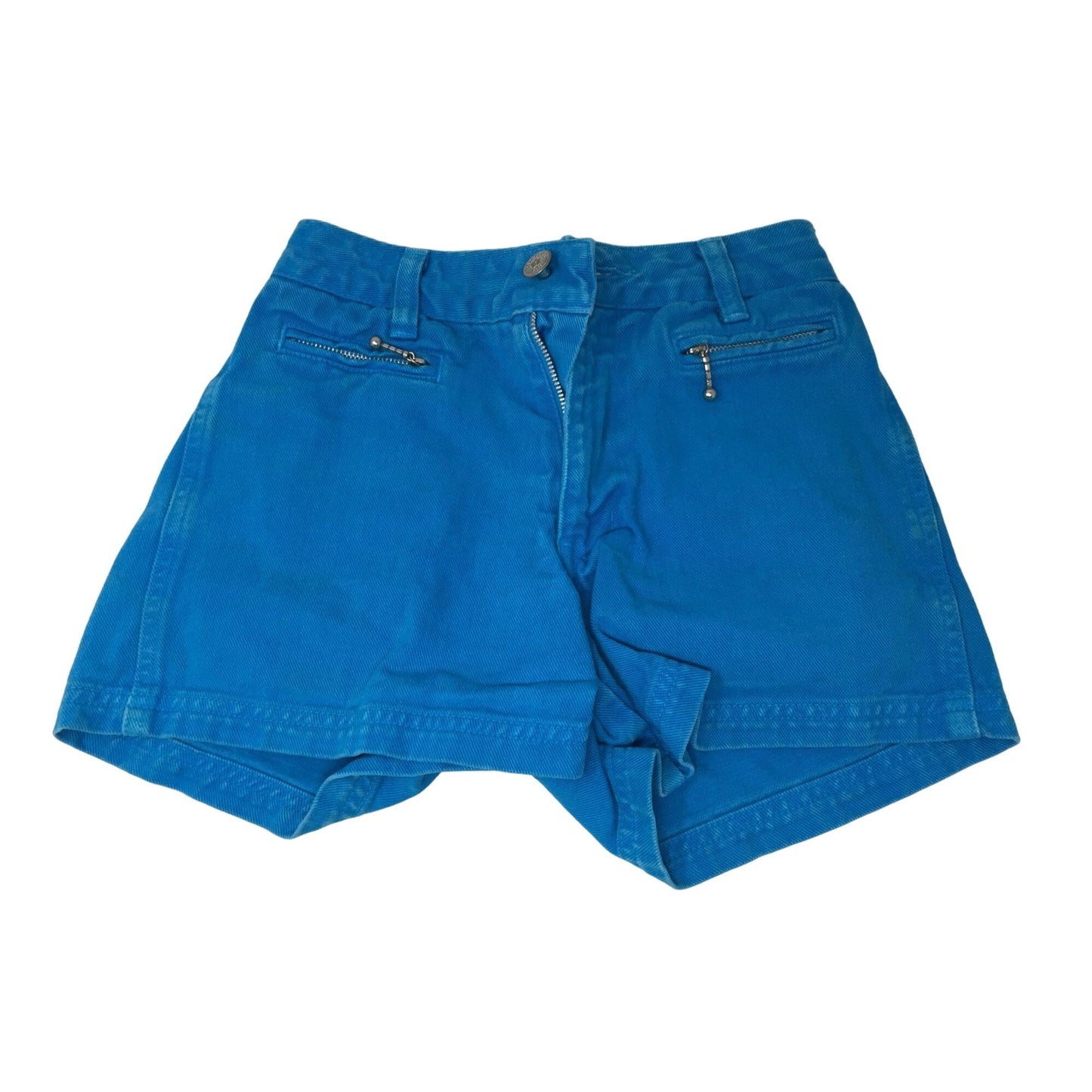 Limited Too Girls Size 8 SLIM Blue Shorts with Pockets