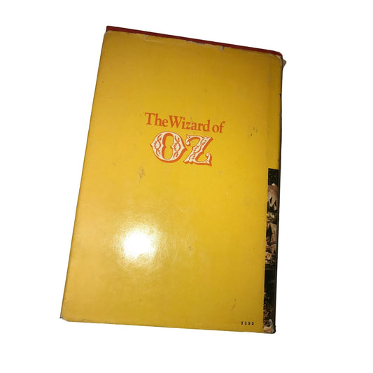 Vintage 1978 Wizard of Oz book with MGM Studio Photos by Frank Baum