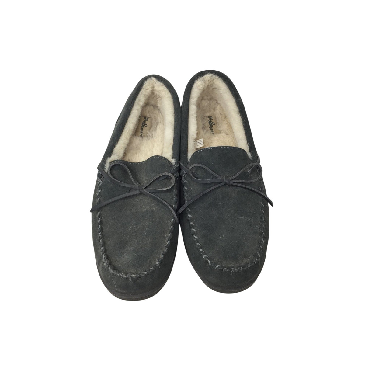 Charcoal Grey MySlipper Moccasin Slippers by MyPillow MySlipper  A+ Stuff Men's Shoes/Slippers