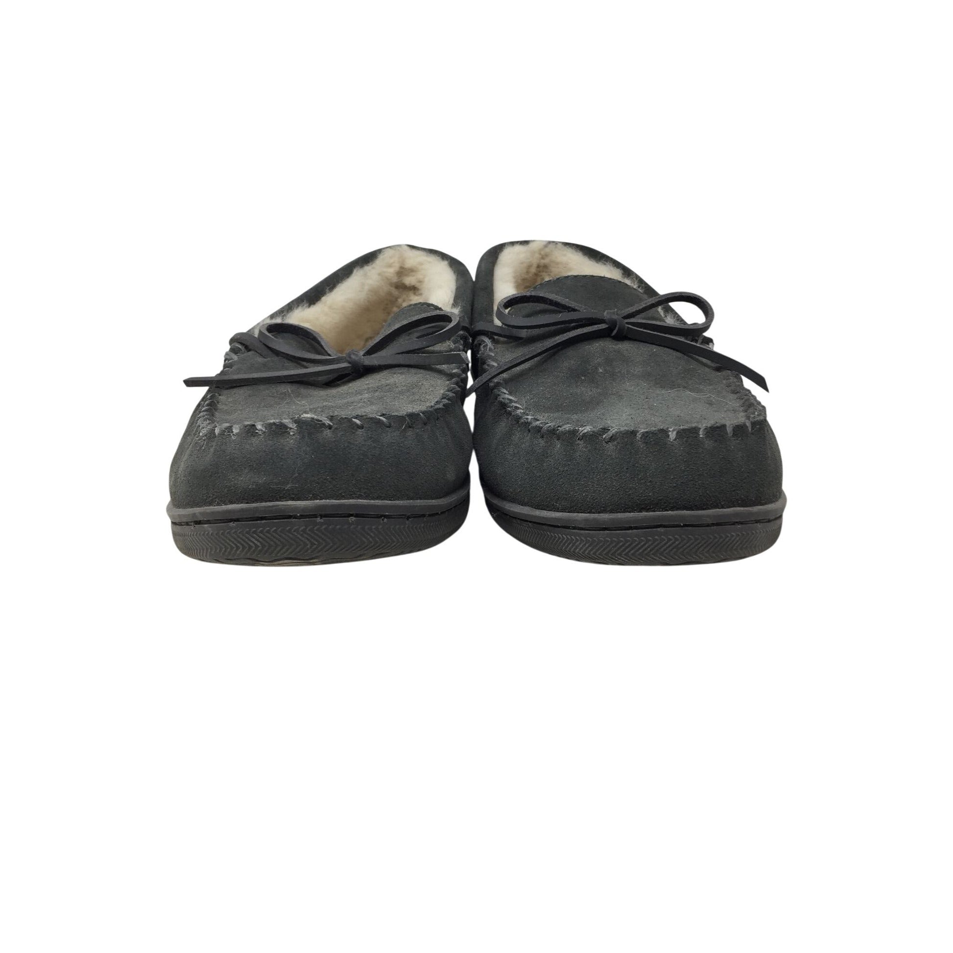 Charcoal Grey MySlipper Moccasin Slippers by MyPillow MySlipper  A+ Stuff Men's Shoes/Slippers