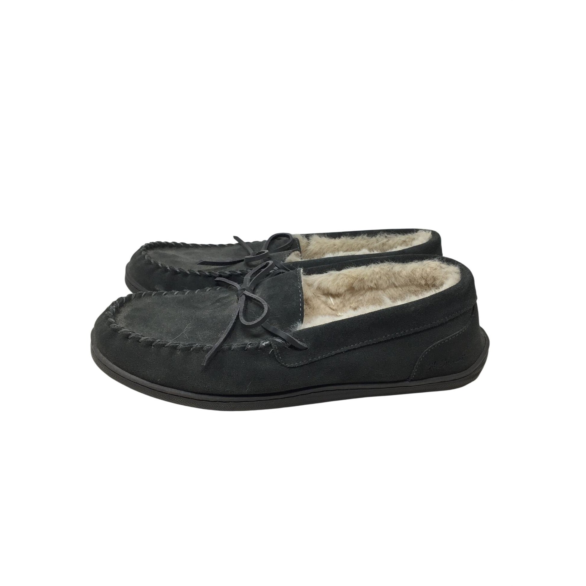Charcoal Grey MySlipper Moccasin Slippers by MyPillow MySlipper  A+ Stuff Men's Shoes/Slippers