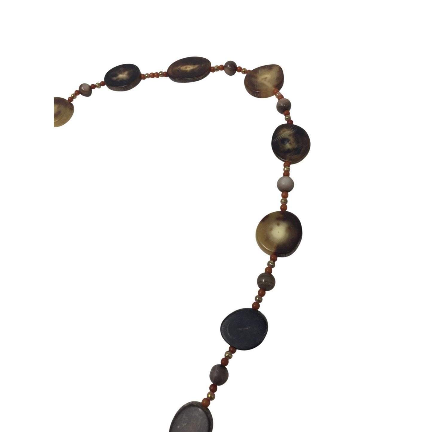 Women's Unique Beaded Necklace with Clasp