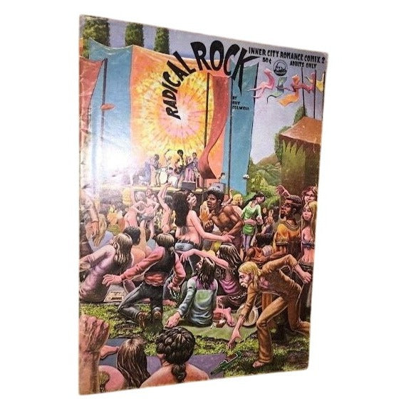 Radical Rock Comic by Guy Colwell - Inner City Romance Comix 2  (1972)