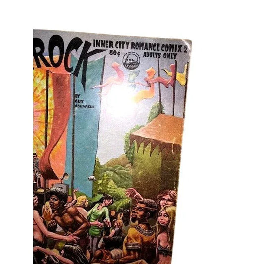 Radical Rock Comic by Guy Colwell - Inner City Romance Comix 2  (1972) RADICAL ROCK  A+ Stuff comic book