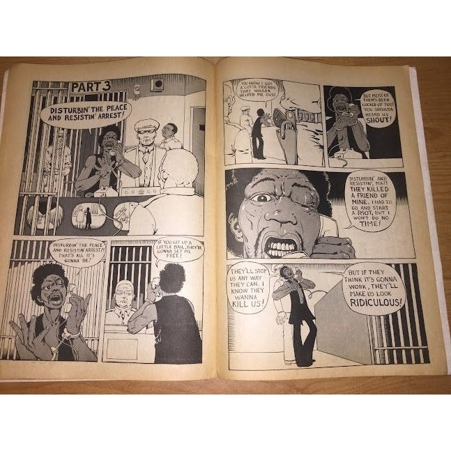 Radical Rock Comic by Guy Colwell - Inner City Romance Comix 2  (1972)