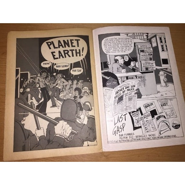 Radical Rock Comic by Guy Colwell - Inner City Romance Comix 2  (1972)