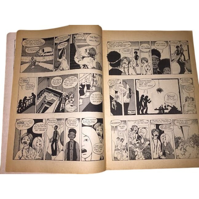 Radical Rock Comic by Guy Colwell - Inner City Romance Comix 2  (1972)