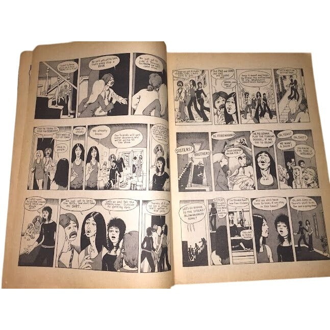 Radical Rock Comic by Guy Colwell - Inner City Romance Comix 2  (1972)