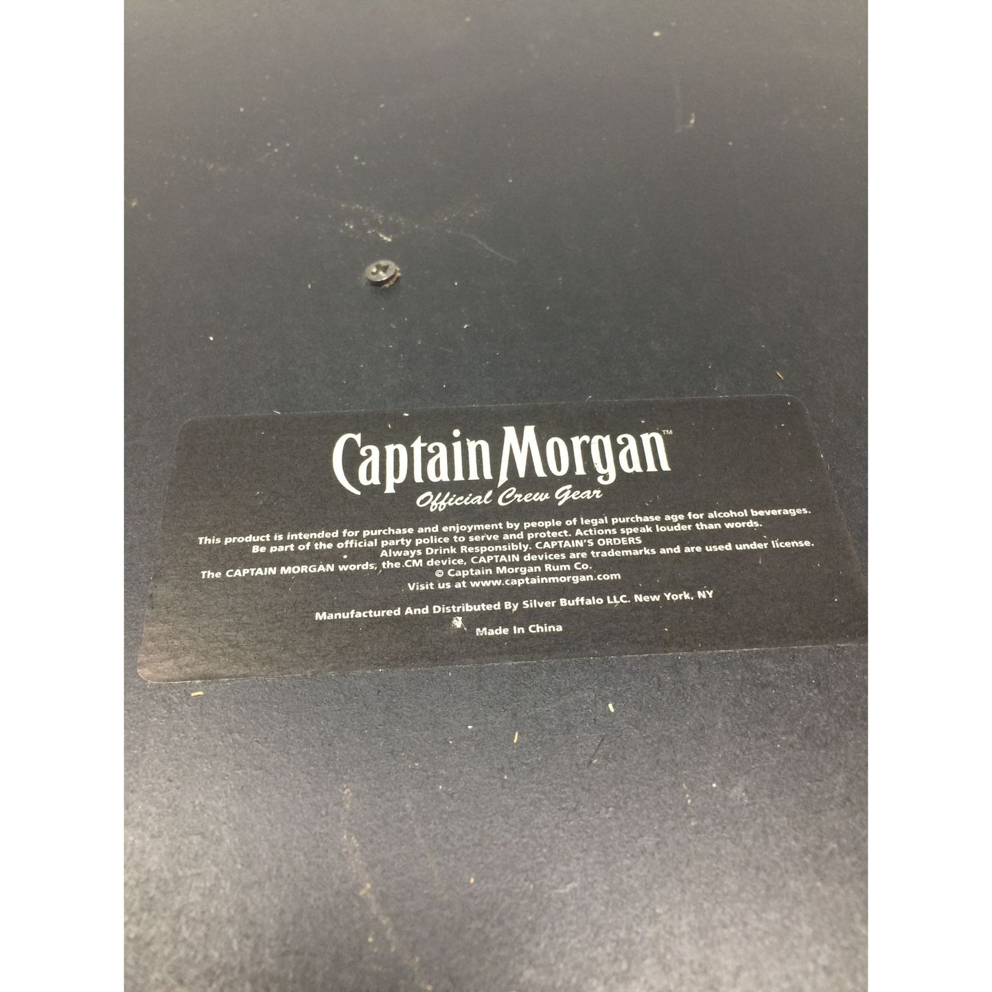 Captain Morgan Original Spiced Rum 3D Promo Wooden Bar Sign