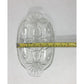 Vintage Anchor Hocking Sectioned Clear Glass Relish Dish