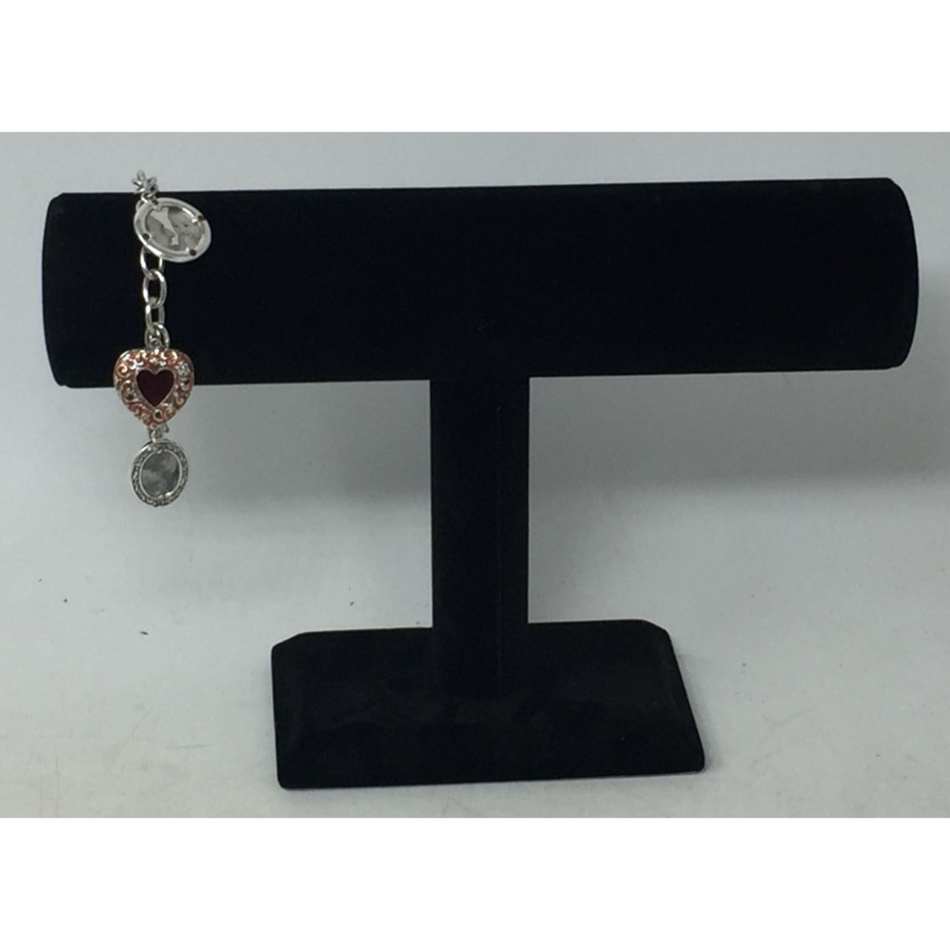 Vintage Liz Claiborne ''Picture This'' Link Dangling Photo Charm Bracelet