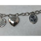 Vintage Liz Claiborne ''Picture This'' Link Dangling Photo Charm Bracelet