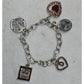 Vintage Liz Claiborne ''Picture This'' Link Dangling Photo Charm Bracelet