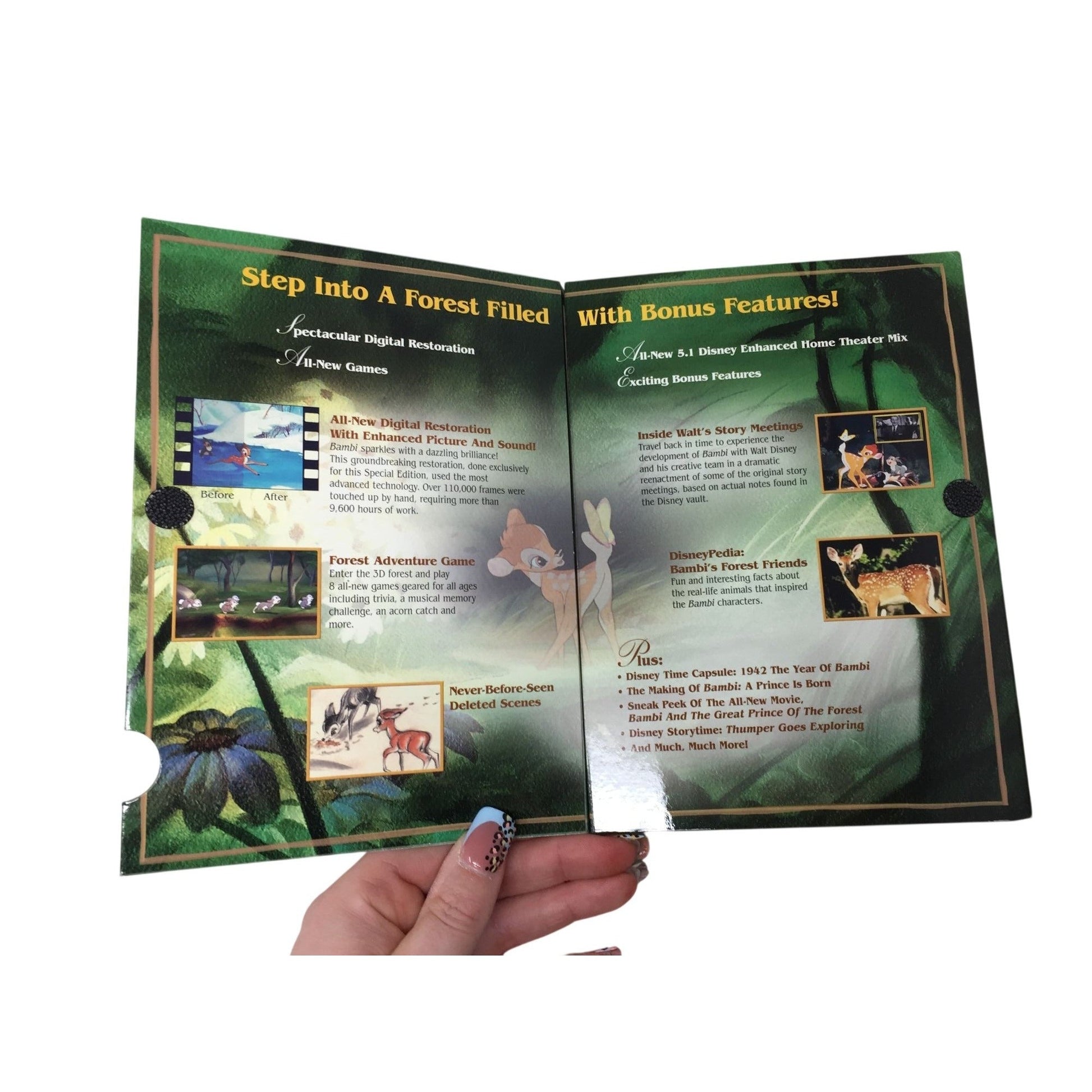 Walt Disney's Bambi Platinum Edition 2-Disc Special Edition DVD A+ Stuff  A+ Stuff DVDs & Videos