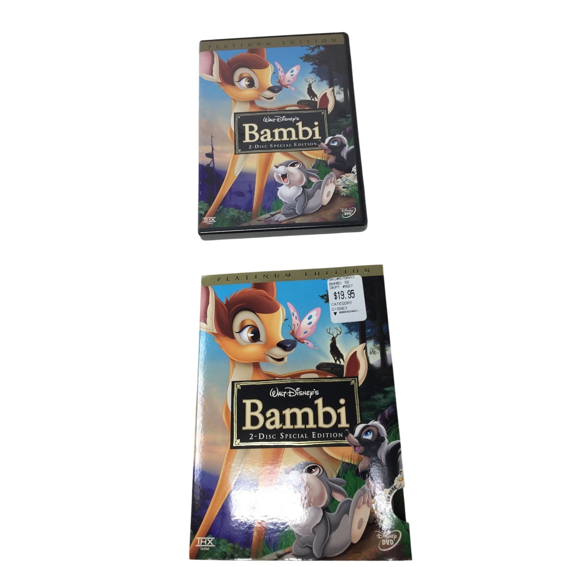 Walt Disney's Bambi Platinum Edition 2-Disc Special Edition DVD A+ Stuff  A+ Stuff DVDs & Videos