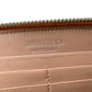 Jimmy Choo Filipa Zip-Around Long Wallet in Pink Leather w Bronze/Gold and SIlver Star Studs