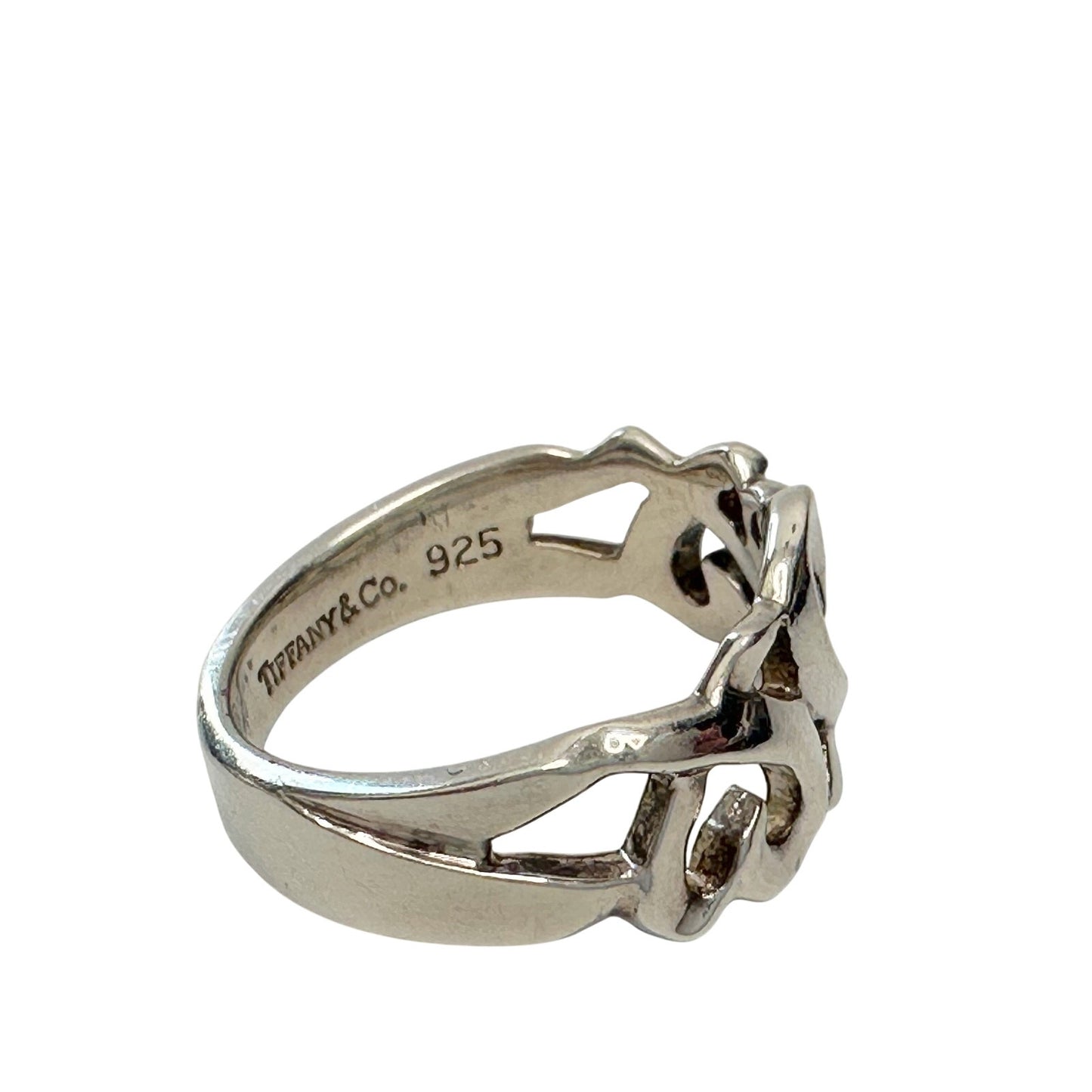 Tiffany & Co Paloma Picasso Triple Loving Heart Ring -  Size 5