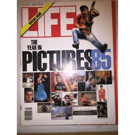 Vintage Jan. 1986 LIFE Magazine Vol. 9 No. 1- The Year in Pictures 85