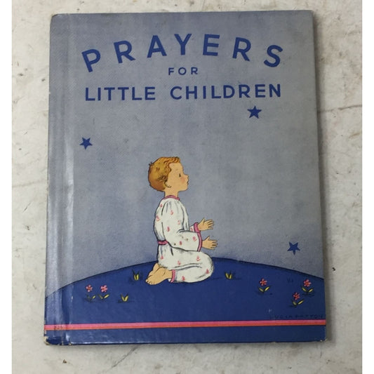 Vintage "Prayers for Little Children" Hardcover Book