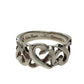 Tiffany & Co Paloma Picasso Triple Loving Heart Ring -  Size 5