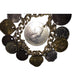 Vintage 1950s Older Foreign Coin Bracelet - Coins from Around the World