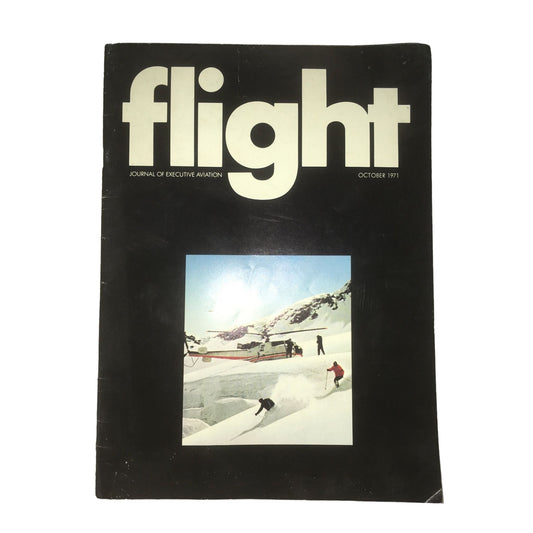 Vintage October 1971 FLIGHT Magazine