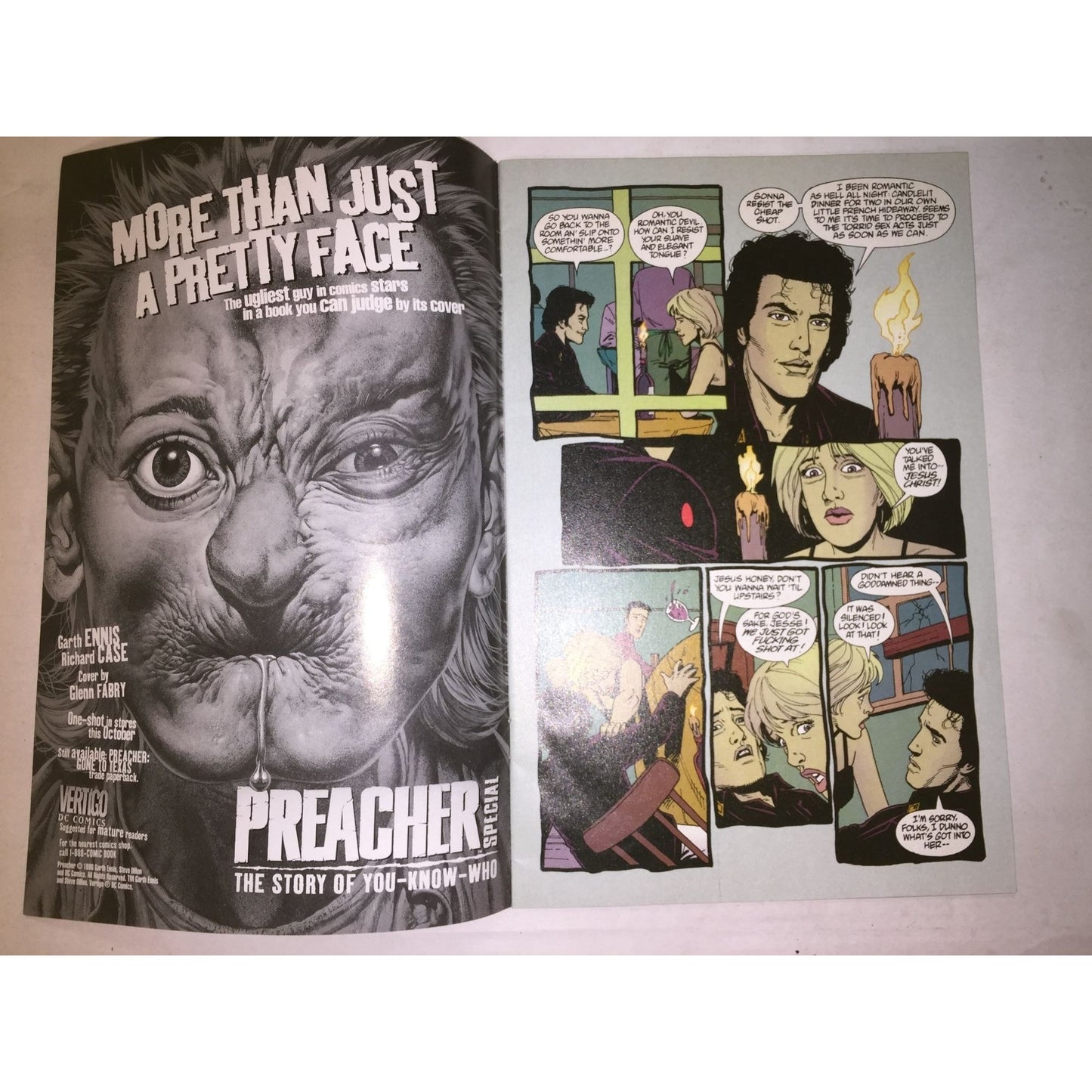 Preacher #20 ~ Crusaders Part Two Of Six Comic book