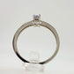 Beautiful Oval Tanzanite Ring with Diamond Accent - Sterling Silver Size 7