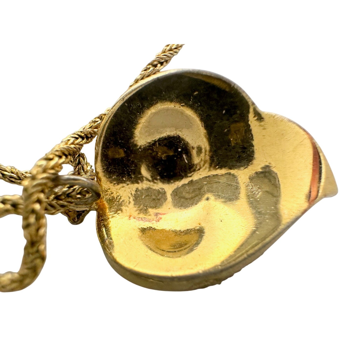 Christian Dior Germany Vintage Gold-Plated Leaf Necklace