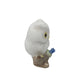 Vintage Miniature Ceramic White Owl- 1.5'' tall