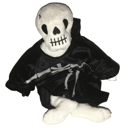 Vintage 2000 Ty Beanie Baby Skeleton Plush Named Creepers