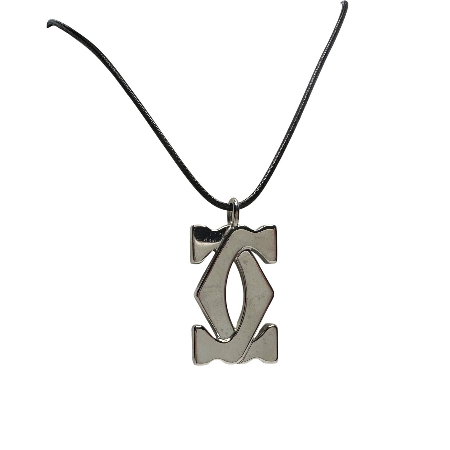 Cartier 2C Logo Pendant  (aka C De Cartier Necklace Top)