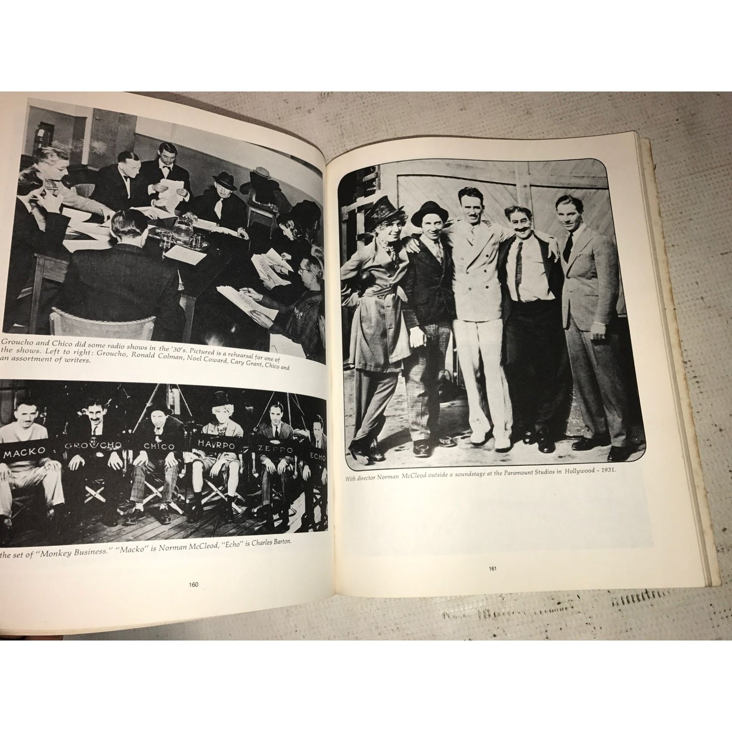 The Marx Bros Scrapbook - By Groucho Marx and Ricard Anobile