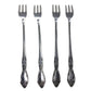 Oneida Stainless Cocktail Forks Set of 4