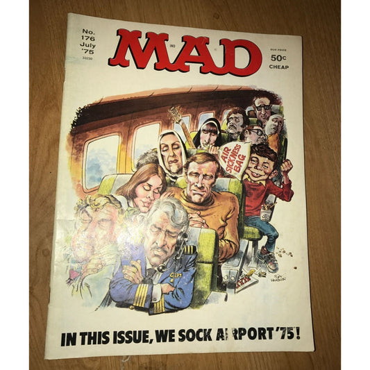 Vintage MAD Magazine No 176 July 1975