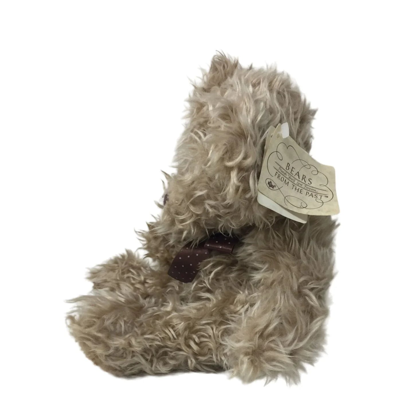 Vintage Radcliffe RUSS Berrie & Co. Teddy Bear with Brown Bow - A+ Stuff