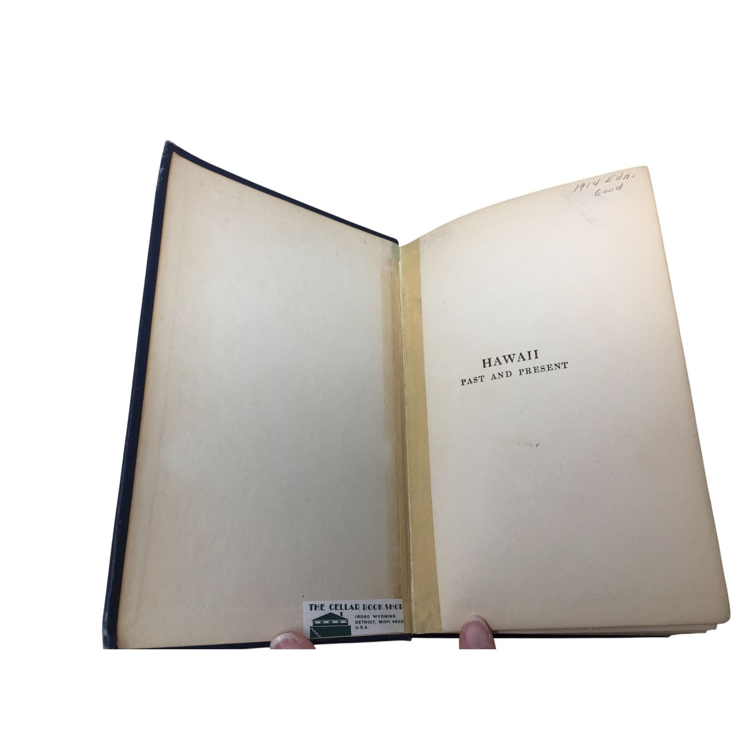 ''HAWAII PAST & PRESENT'' BY WILLIAM R CASTLE JR