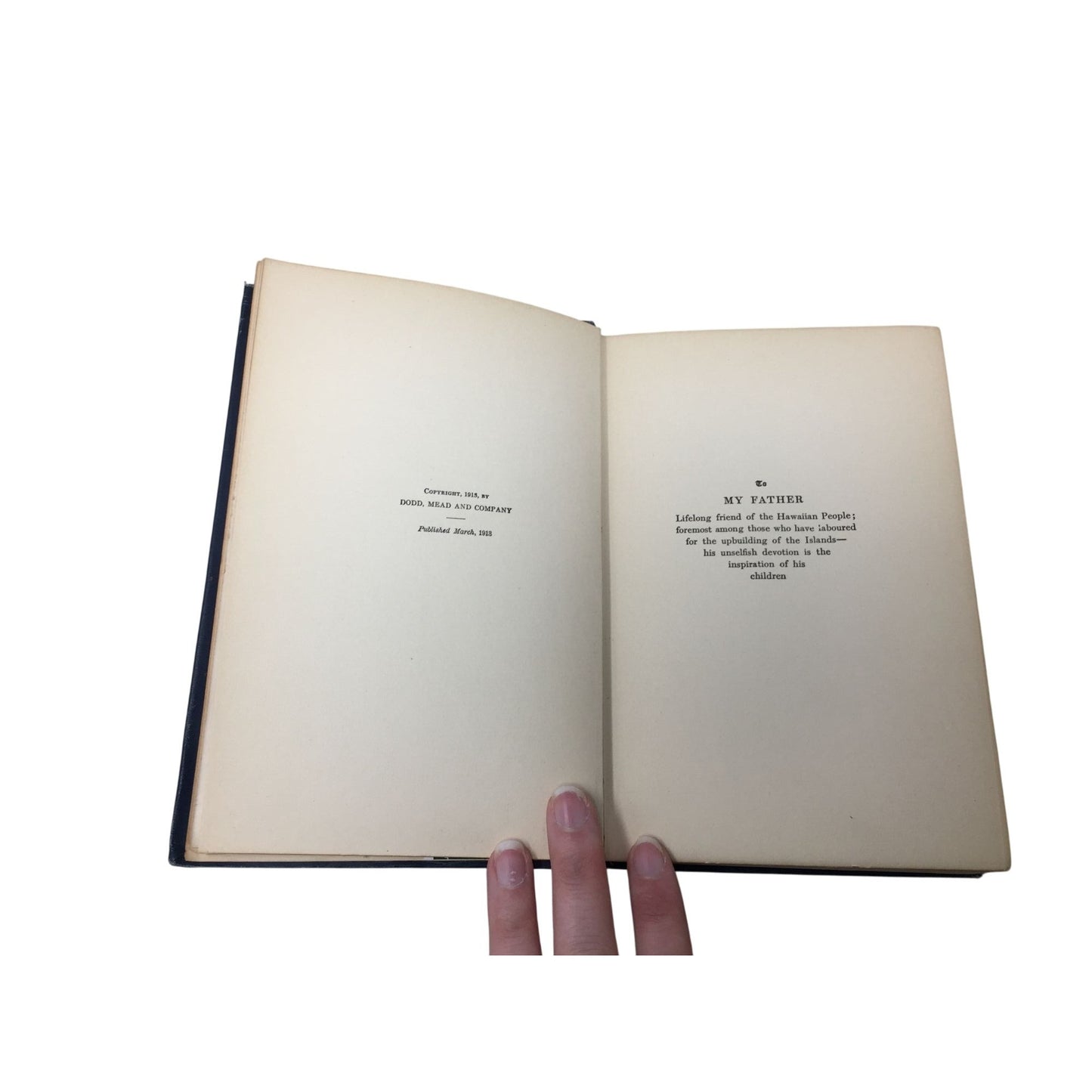 ''HAWAII PAST & PRESENT'' BY WILLIAM R CASTLE JR