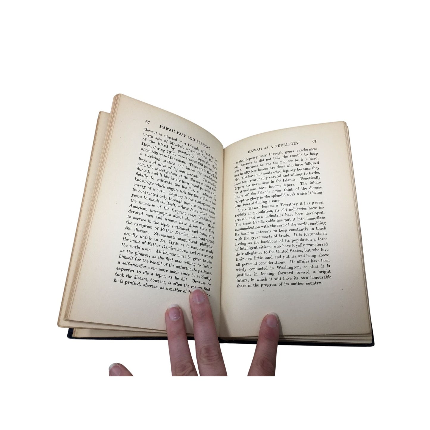 ''HAWAII PAST & PRESENT'' BY WILLIAM R CASTLE JR