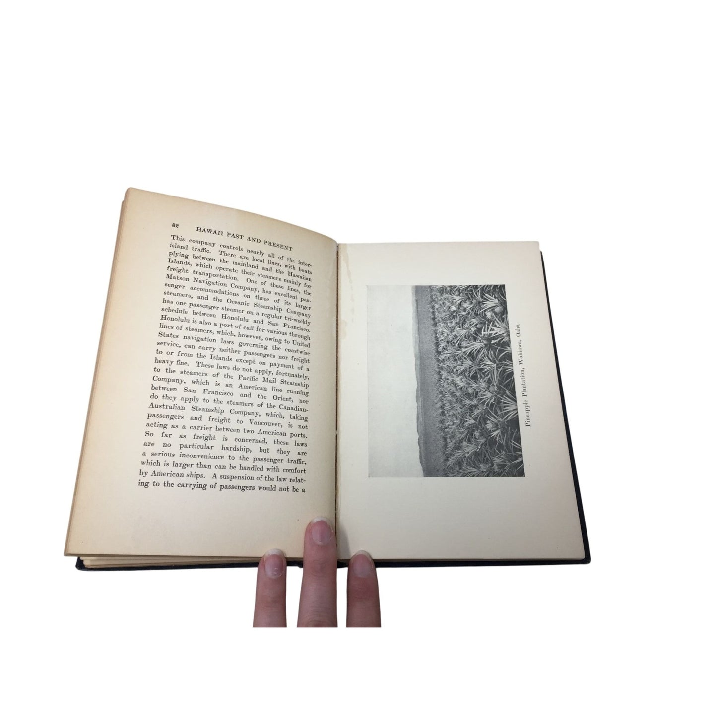 ''HAWAII PAST & PRESENT'' BY WILLIAM R CASTLE JR