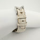 GaGa MILANO NAPOLEONE Men's Wrist watch - White Band -Stand Out Bold Face - Great Find!