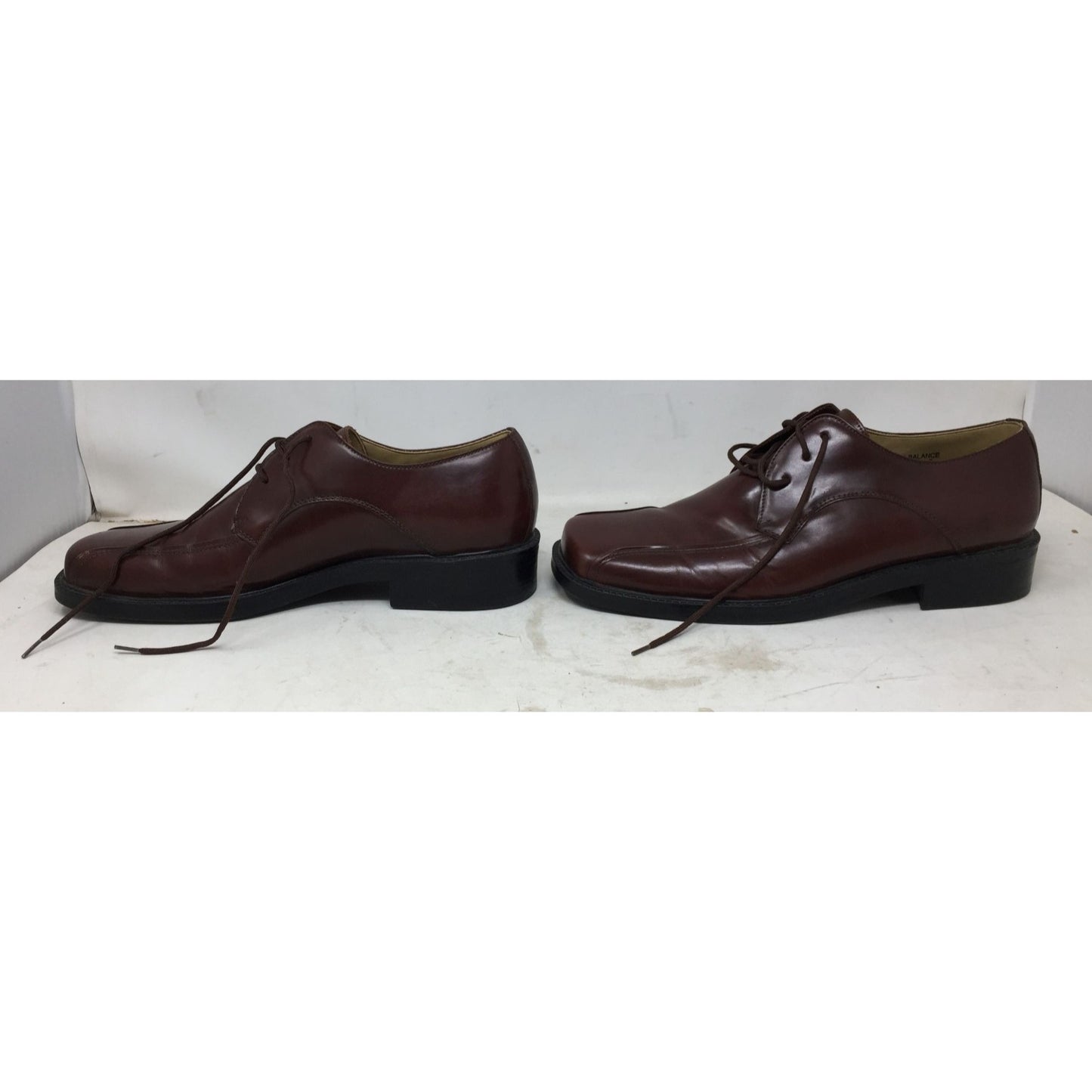 Stacy Adams Comfort Plus Leather Upper Balance Mens Dress Shoes Size 9.5