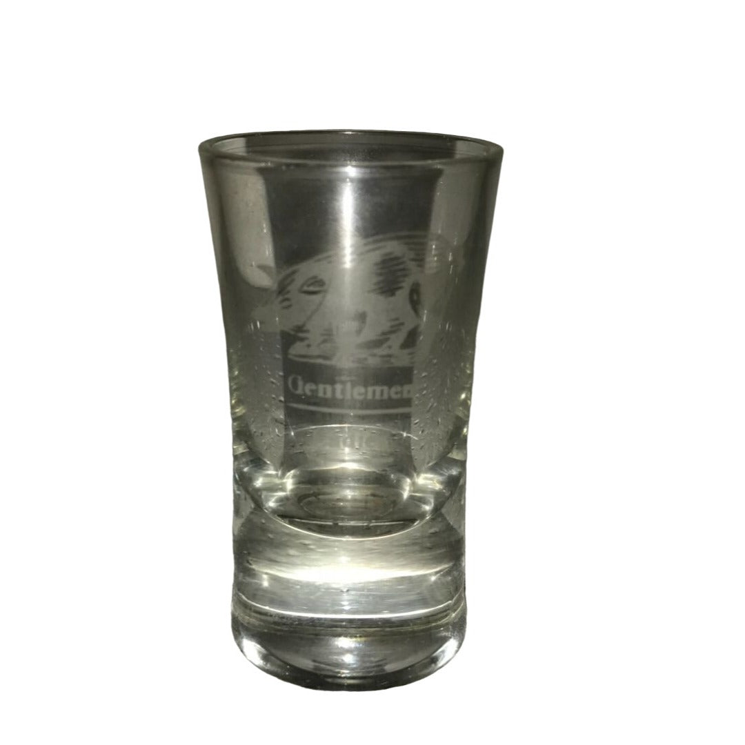 Gentlemen- Ladies Clear Barware Shot Glass