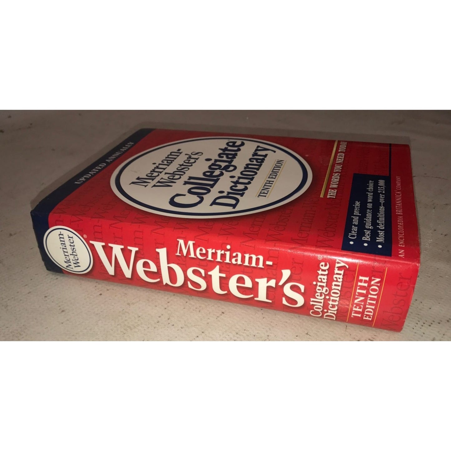 Merriam-Webster's Collegiate Dictionary 10th Edition by Merriam-Webster