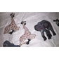 Set of 7 Vintage Zoo/Wild Animal Magnets- Giraffes, Elephant, Gorilla/Ape, Camel, Zebra, Lion - A+ Stuff