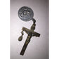 Vintage Religious Jesus on the Cross Souvenir De Bethlehem Pendant