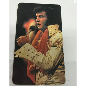 ELVIS PRESLEY 1976 POCKET CALENDAR COLLECTOR CARD