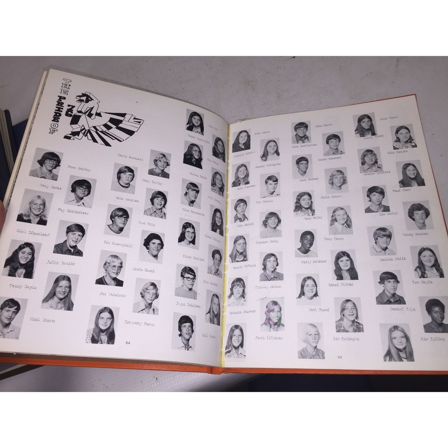 Vintage 1974 Lima Central Catholic High School Lima Ohio Yearbook